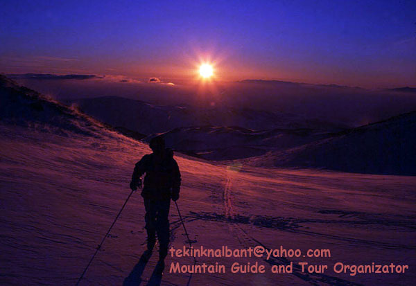 Mt.Erciyes Climbing East Face Tour Ski, Erciyes Ski Resort