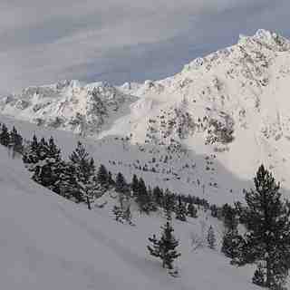 Scenery in a lift accesed run, Tavascan - Pleta del Prat