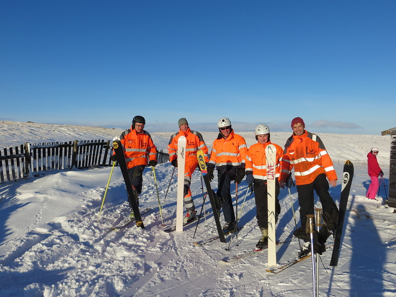 WSC tow operators, Weardale Ski Club