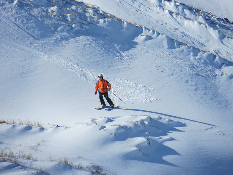 Some of the extensive off-piste skiing, Weardale Ski Club