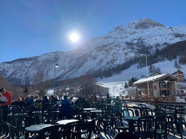 La Rosee Blanche, La Daille., Val d'Isere