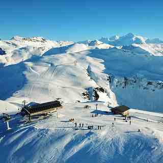 Tete de Saix, Les Carroz