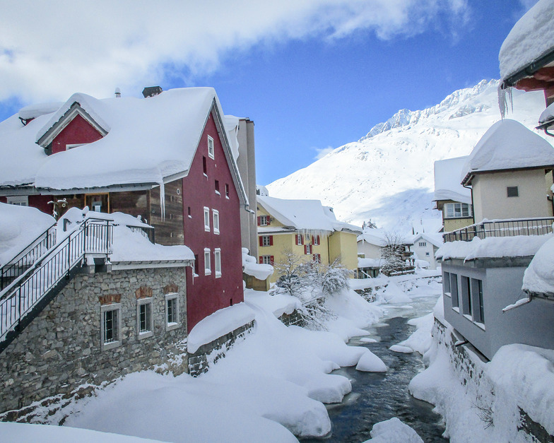 Great winter conditions, Andermatt
