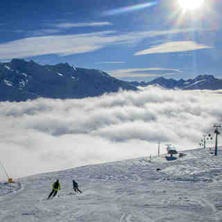 Above the clouds, Andermatt
