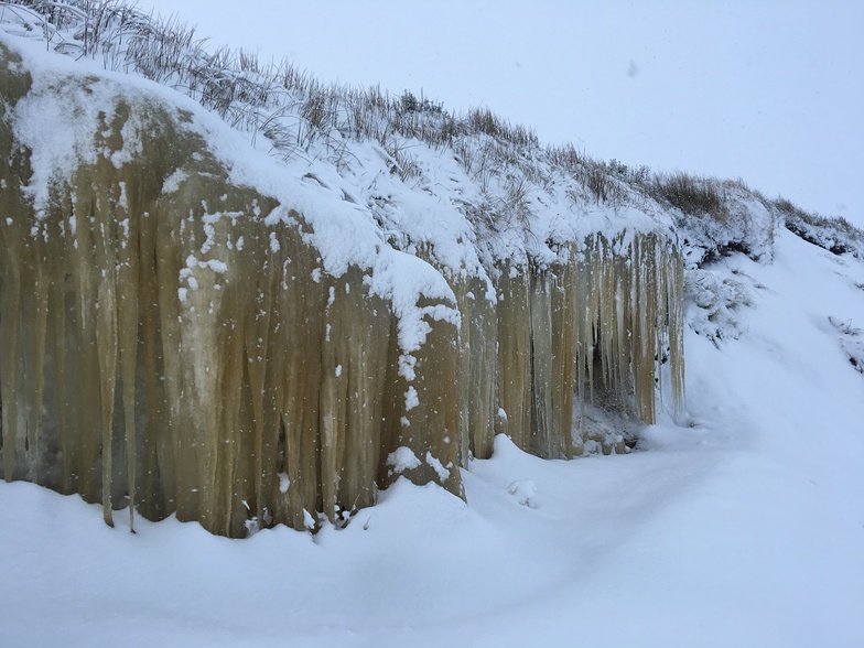 Estalactitas de Hielo, Cerro Mirador