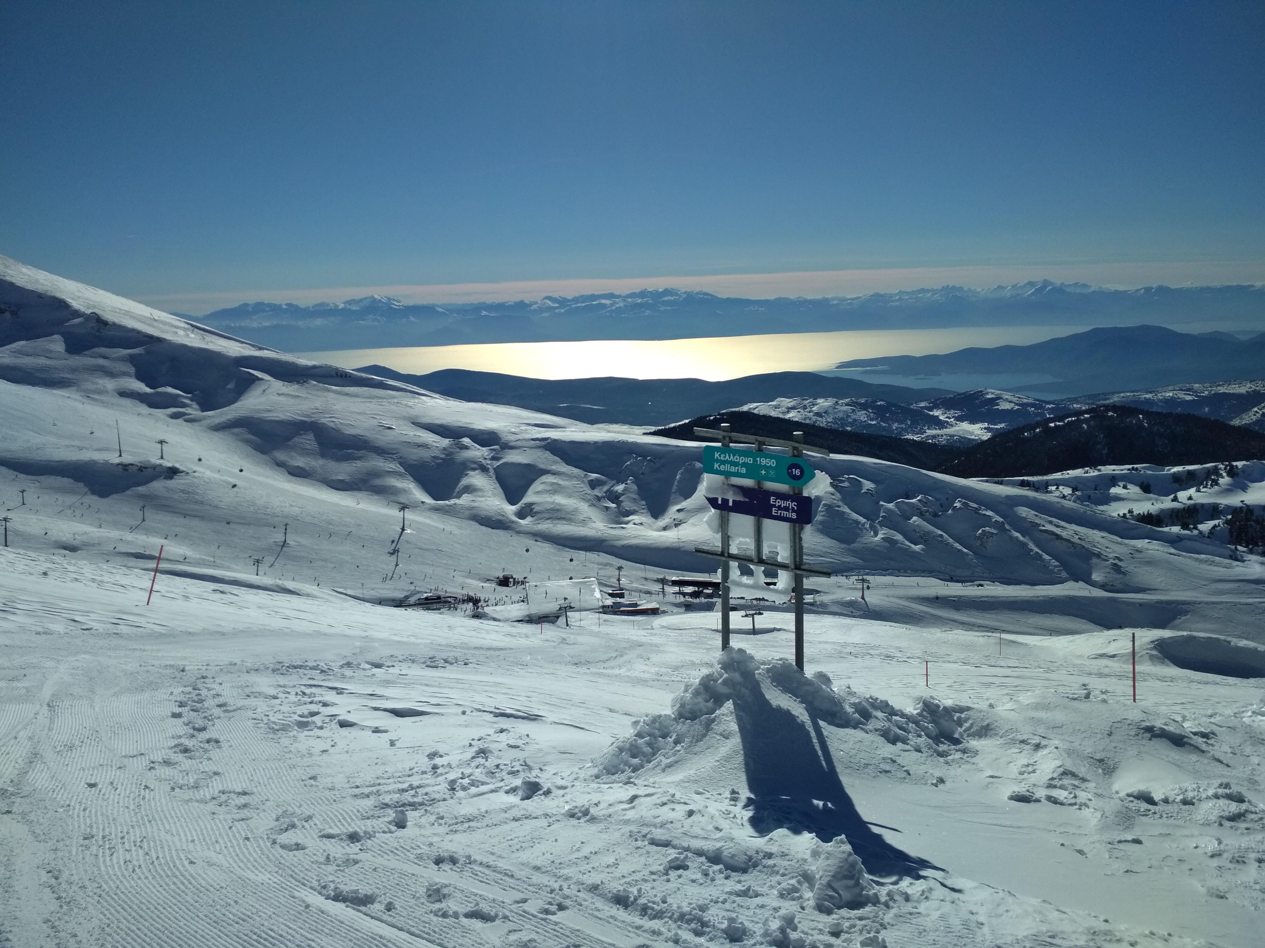 Sun, Sea & Skiing, Mount Parnassos