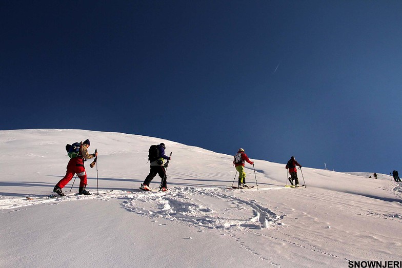 Ski touring bunch, Brezovica