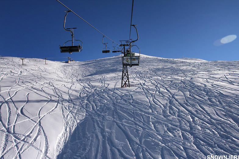 The main piste, Brezovica