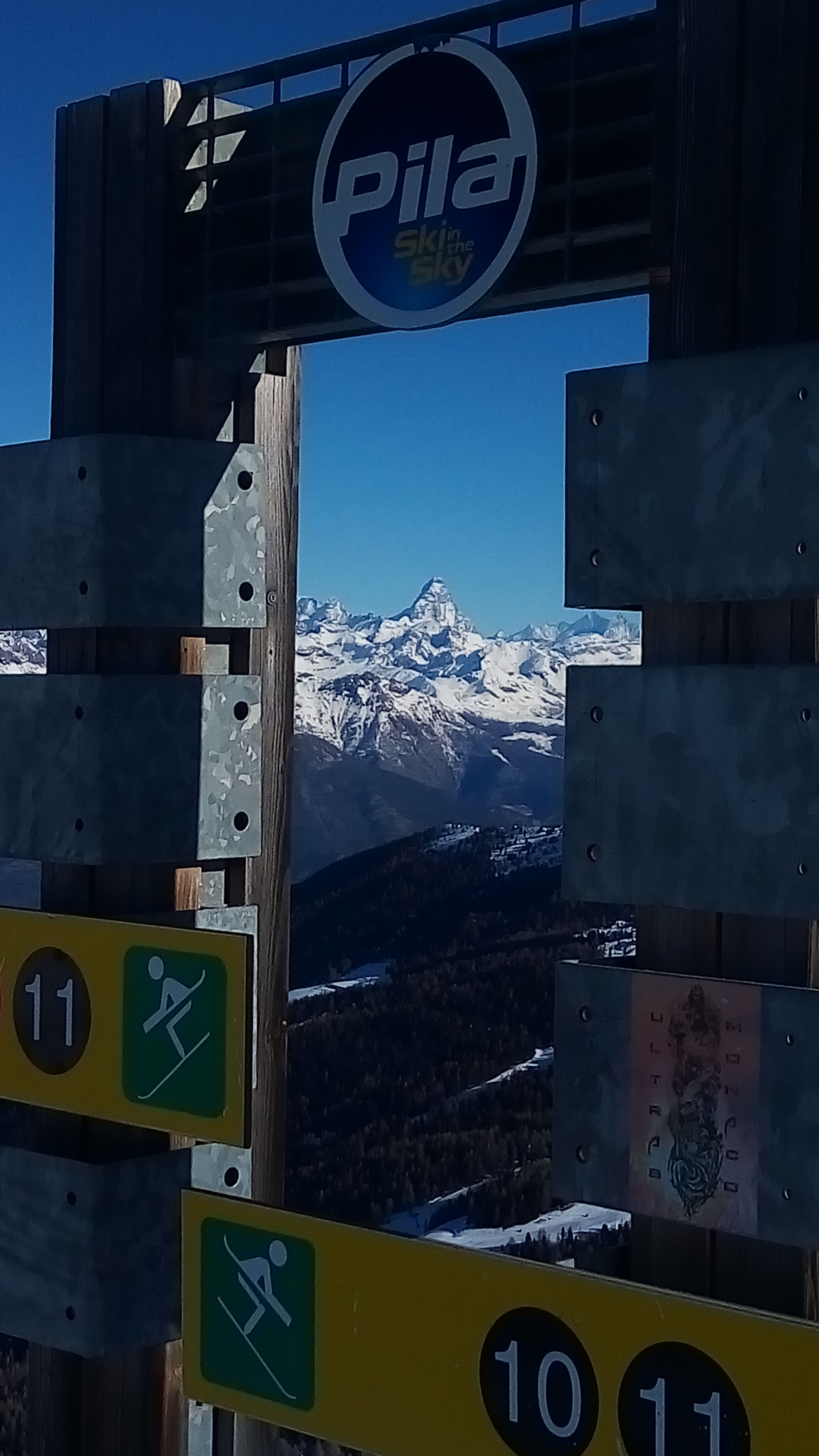 Il Cervino, Pila