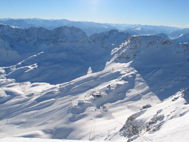 2964 meter, Garmisch-Partenkirchen-Zugspitze