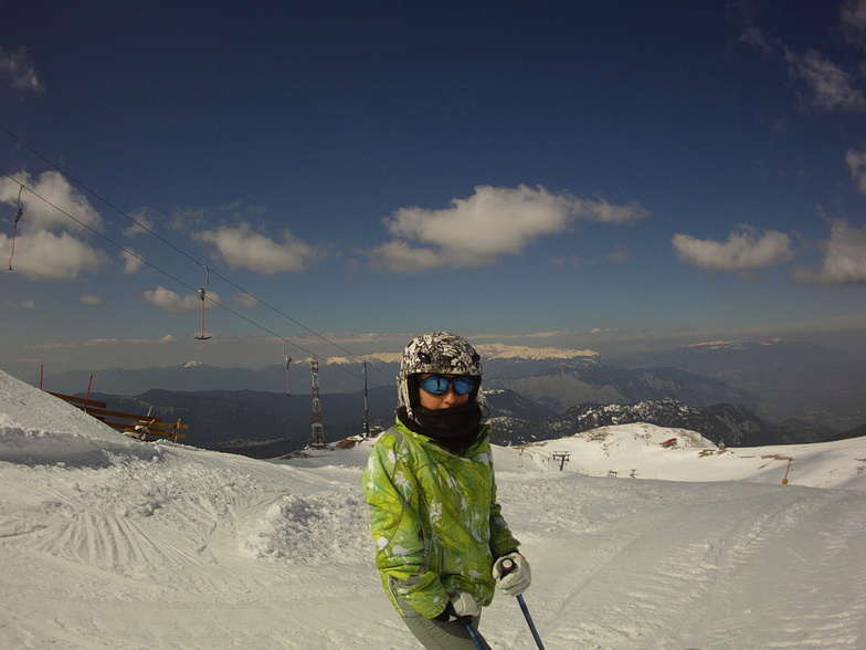 View from Hercules top, Mount Parnassos