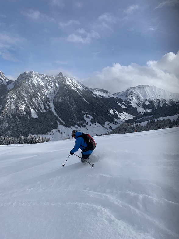 Blue Monday in Villars