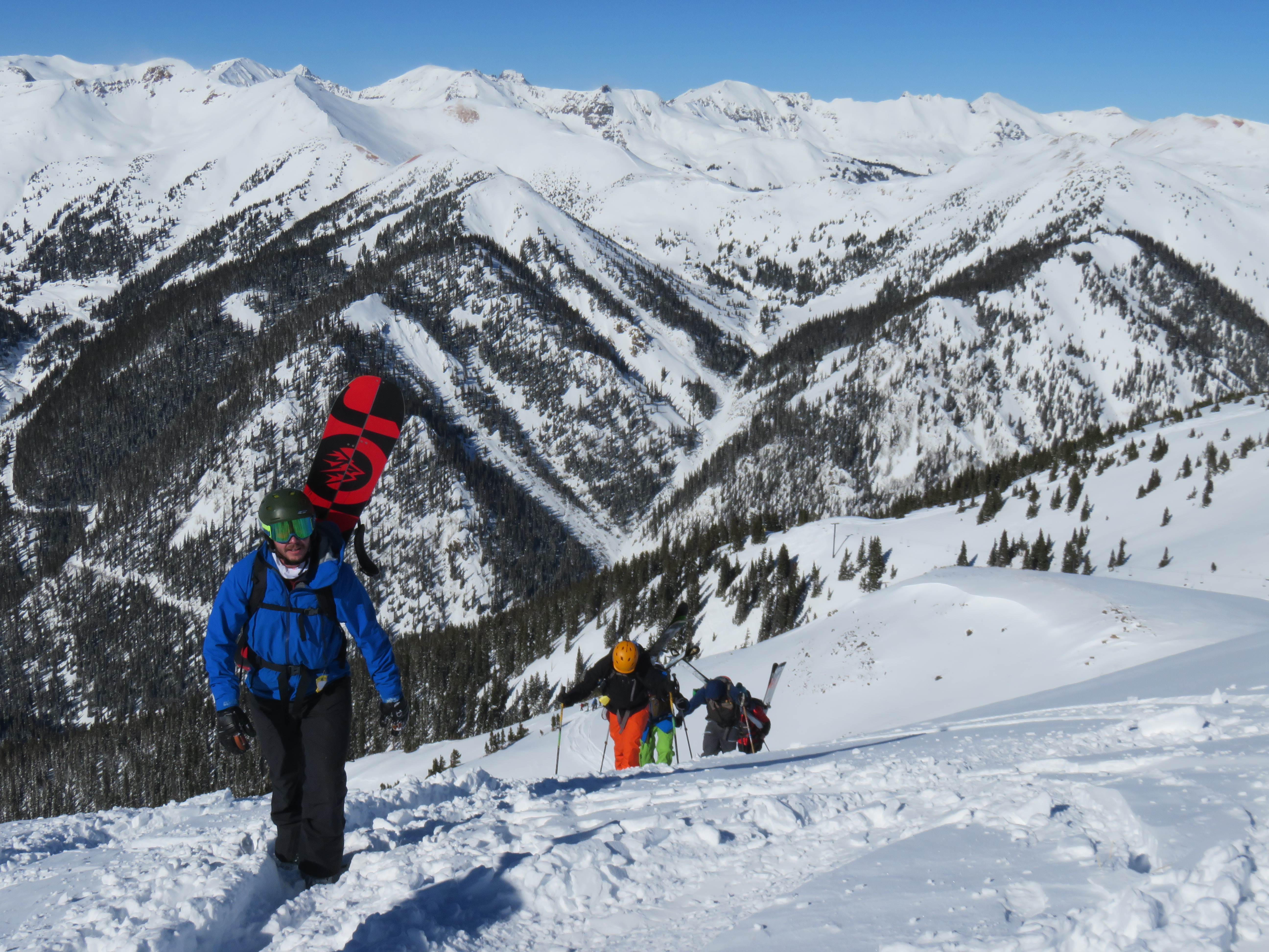 Bootpacking to Tiger Claw, Silverton Mountain