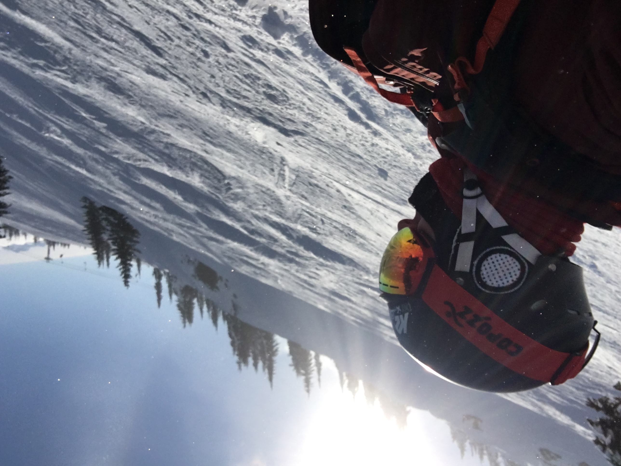 Chilling in -20 temp at Revy, Revelstoke Mountain Resort