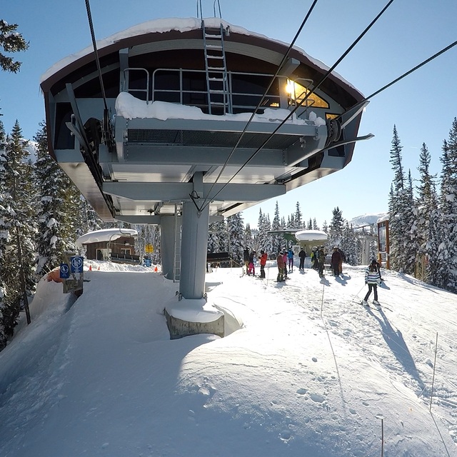 Sunshine Village Snow