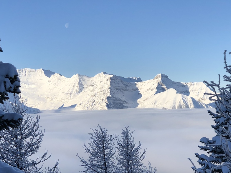 Mist over Lake Louise