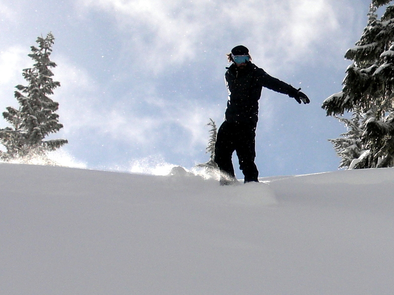 Deep Pow Day on Cowboy Mountain at Stevens Pass