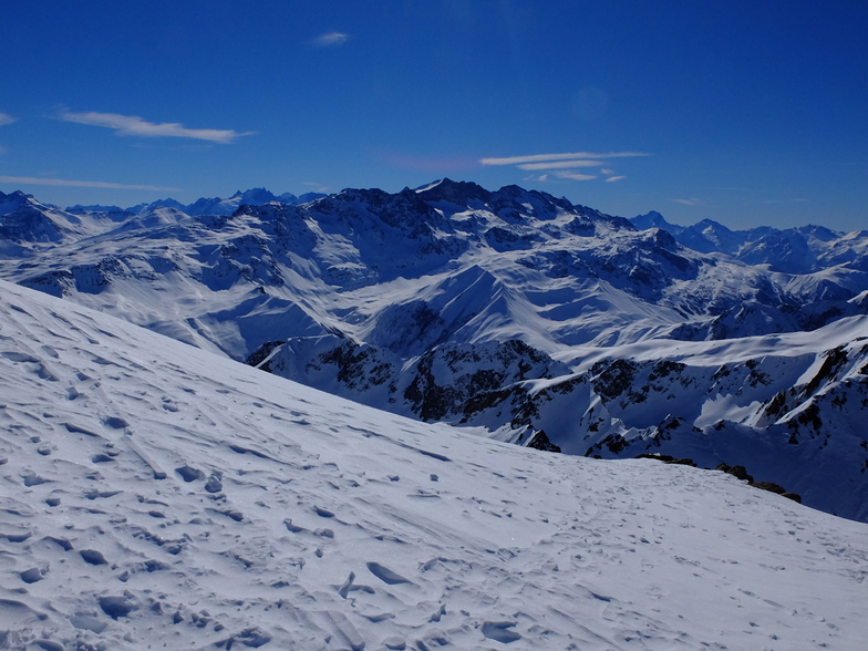 l'alpe d'huez depuis les 7 laux 