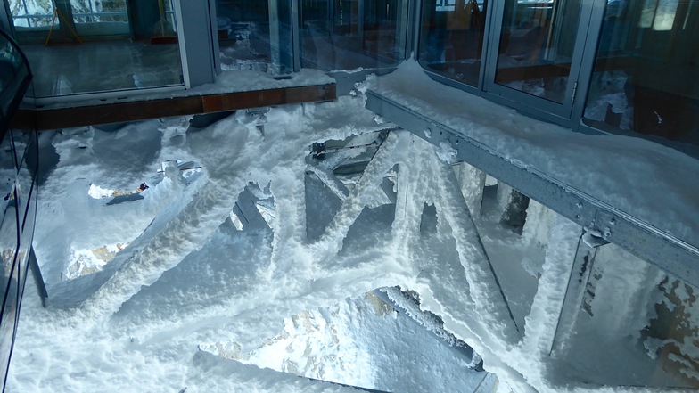 Deep freezer on top, Garmisch-Partenkirchen-Zugspitze