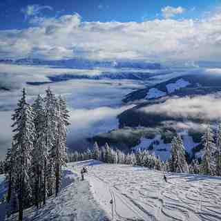 Saalbach with 60cm of fresh snow in last 72 hrs, Saalbach Hinterglemm