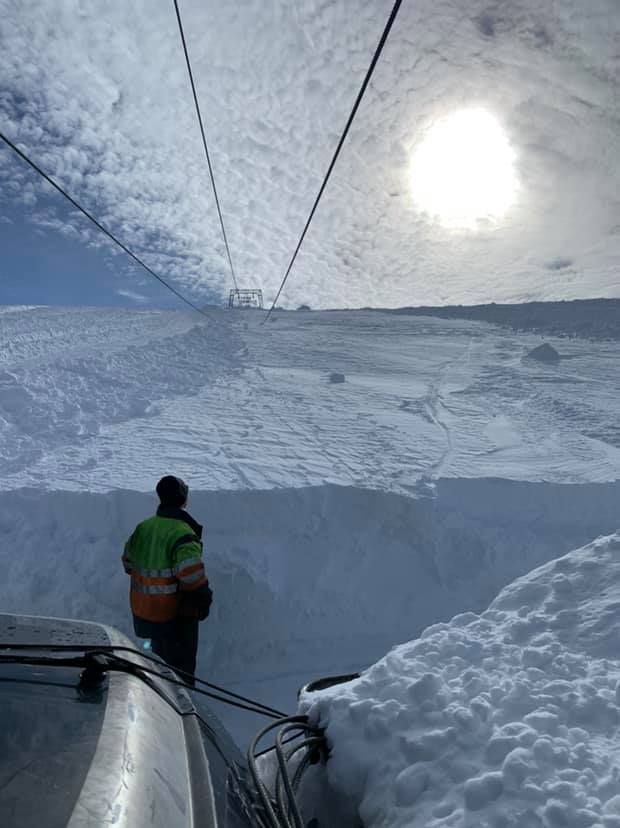Opening earlier than usual on the 14th April., Fonna Glacier