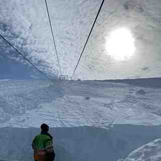 Opening earlier than usual on the 14th April., Fonna Glacier