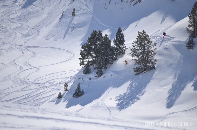 Resort at the start of spring 2019, Baqueira/Beret