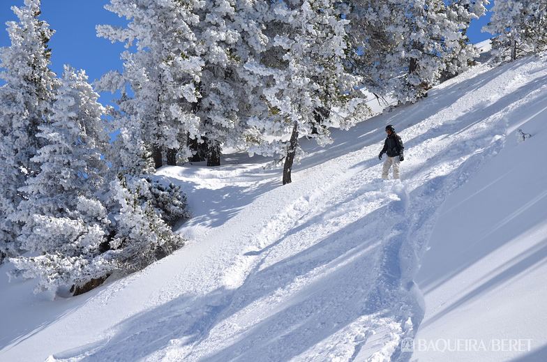 Resort at the start of spring 2019, Baqueira/Beret