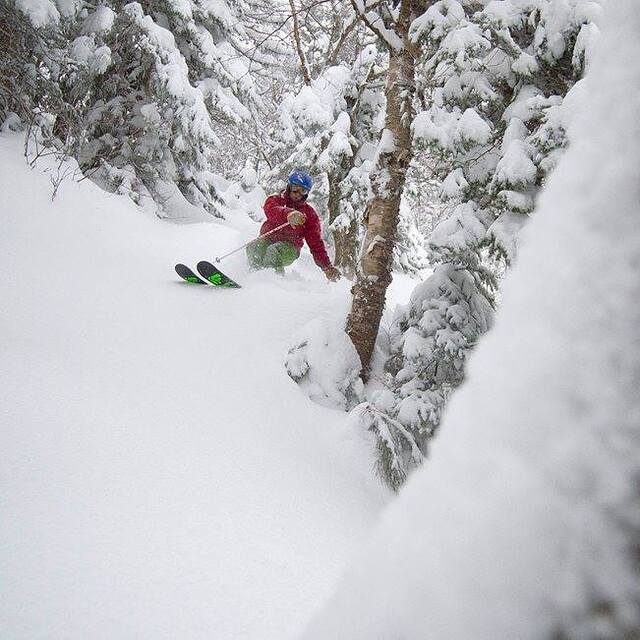 86cm at Mad River Glen in the last few days.