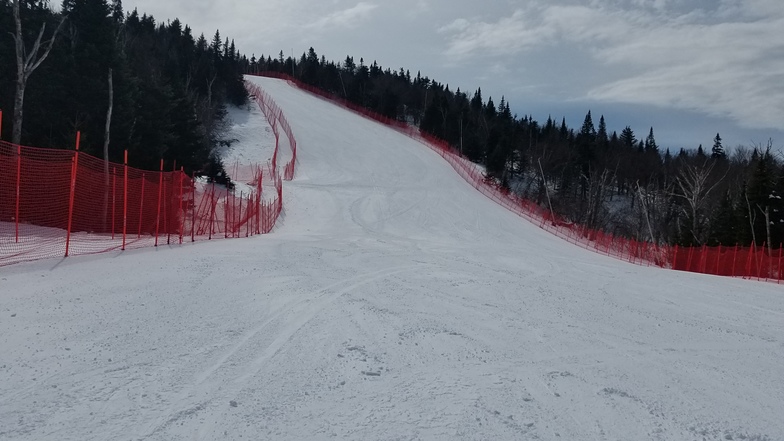 Burke Mountain snow