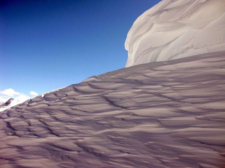 Wind-scoured, Whistler Blackcomb