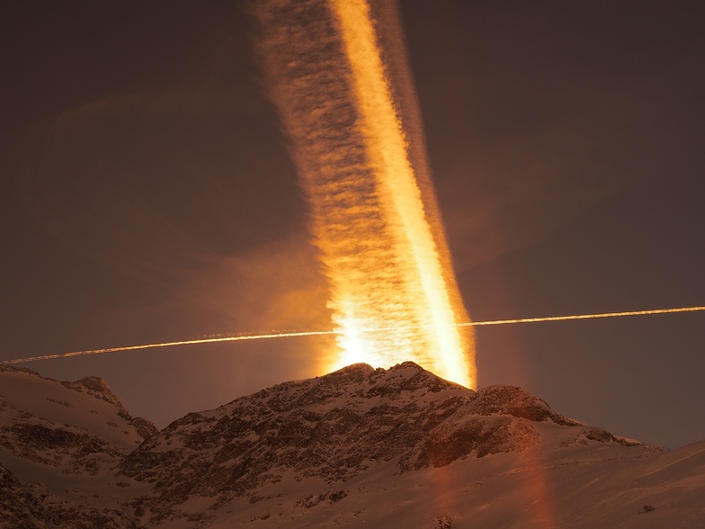 Fire in the sky, Bonneval sur Arc