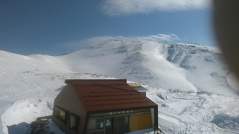 Gassan Glacier snow