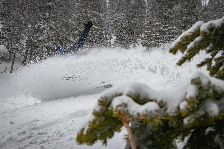 Snowy end to April., Arapahoe Basin