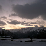 Panorama della Val di Fassa, Pozza di Fassa