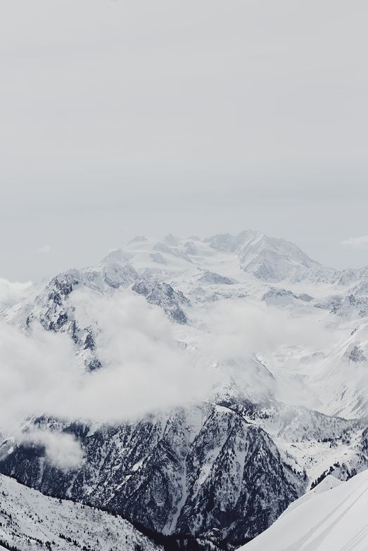 La Plagne snow