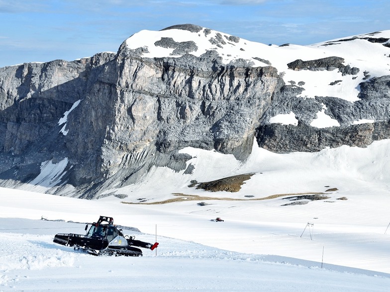 Summer glacier skiing, in France, starts today., Tignes