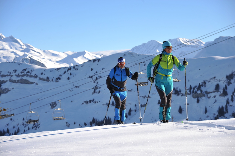 Ski-tourers, Arêches-Beaufort