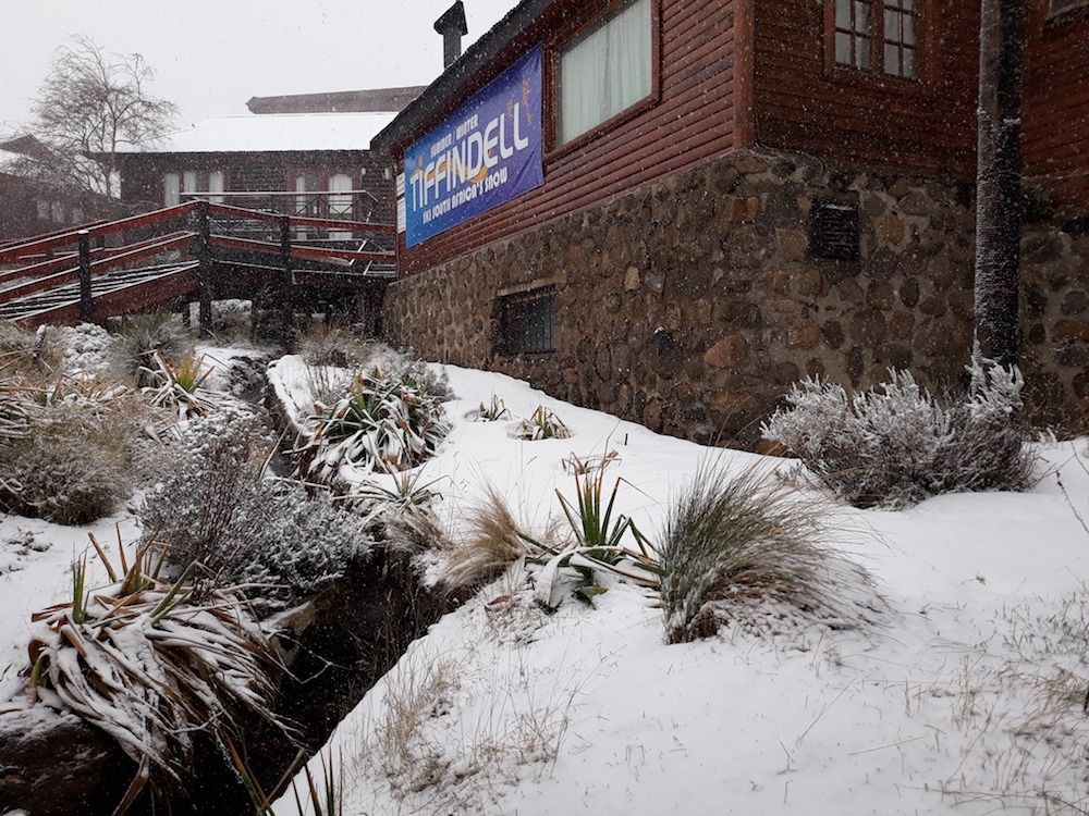 Fresh snowfall., Tiffindell