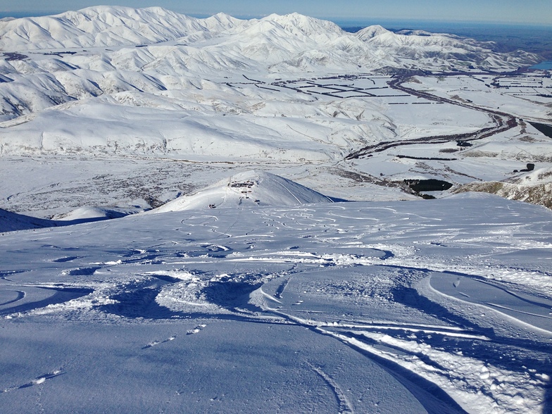 Fox Peak snow