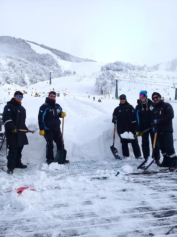 Big snowfalls in Argentina, Cerro Catedral