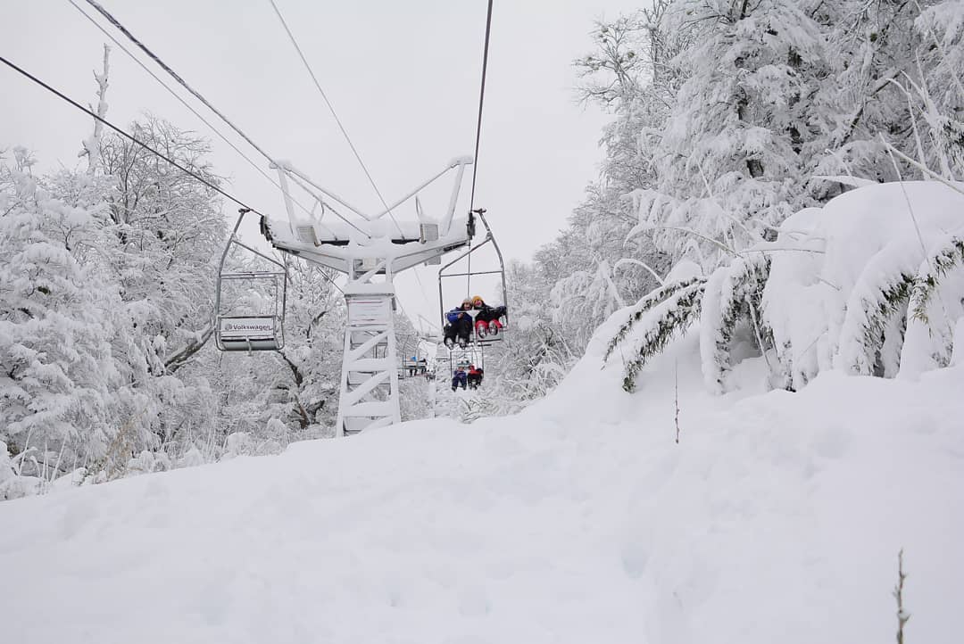 Big snowfalls in Argentina, Cerro Bayo