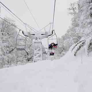 Big snowfalls in Argentina, Cerro Bayo