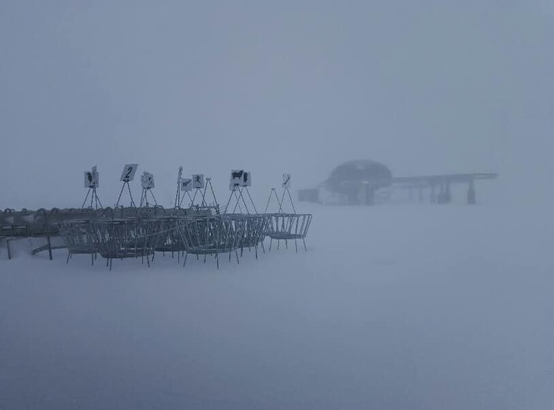 Most areas reporting 25-35 cm on the last day of July., Mt Hutt