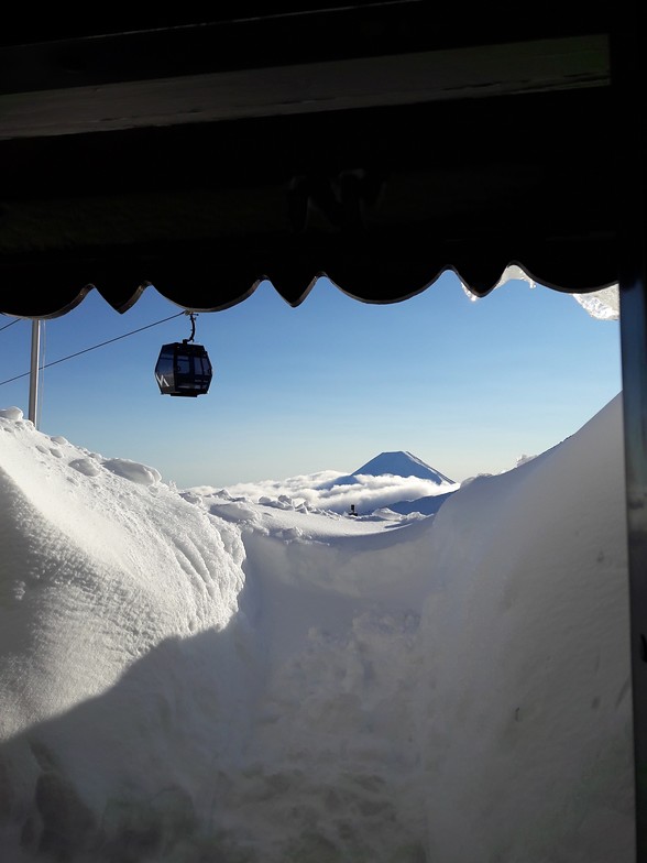 Bluebird Day on Hut Flat, Whakapapa