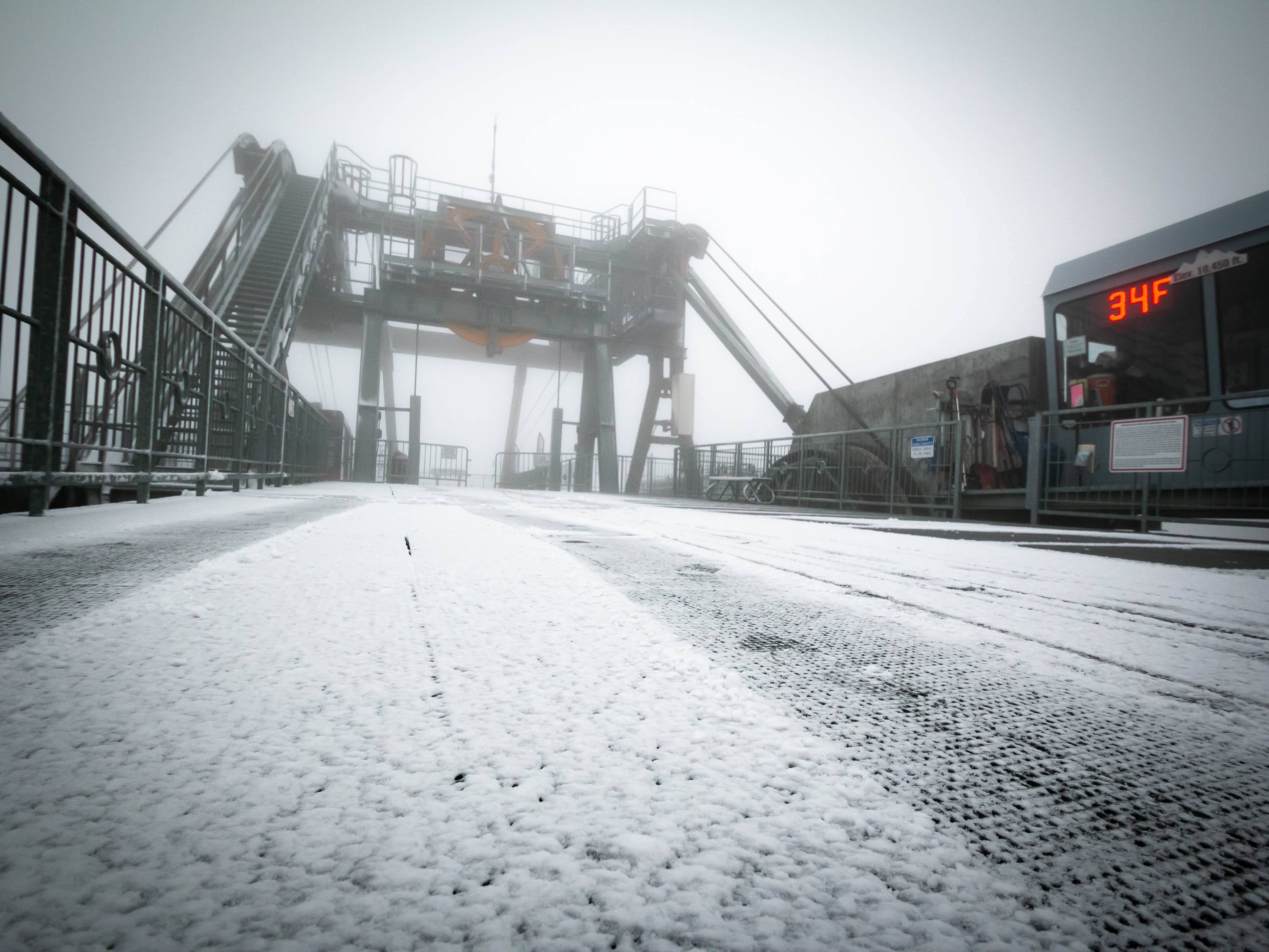 First snow, Jackson Hole