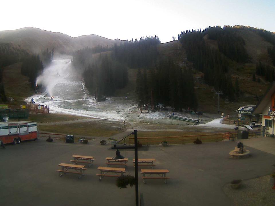Just testing the system, Arapahoe Basin
