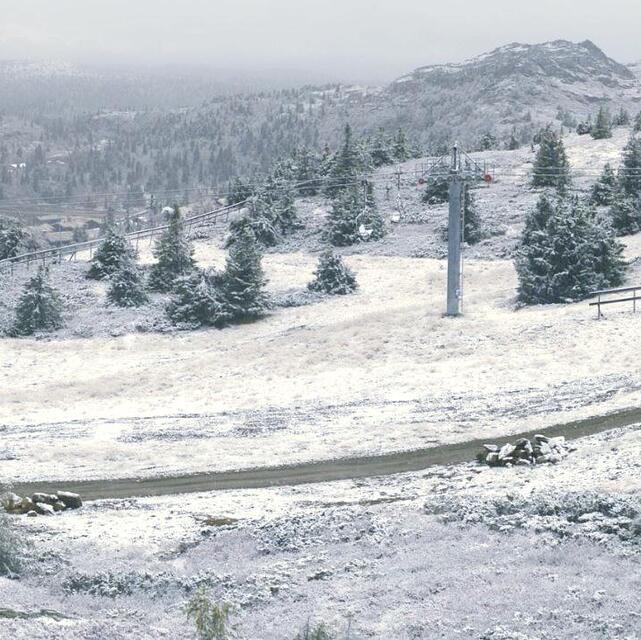 Winter is on its way, Kvitfjell Alpine Centre