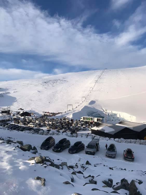 Final weekend of the 2019 spring-to-autumn ski season, Galdhøpiggen Sommerskisenter