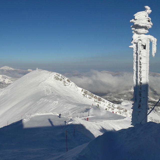 At the top of Apenine (Monte Gomito), Abetone